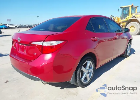 2014 Toyota Corolla Le from USA, damaged, VIN 5YFBURHE8EP115718